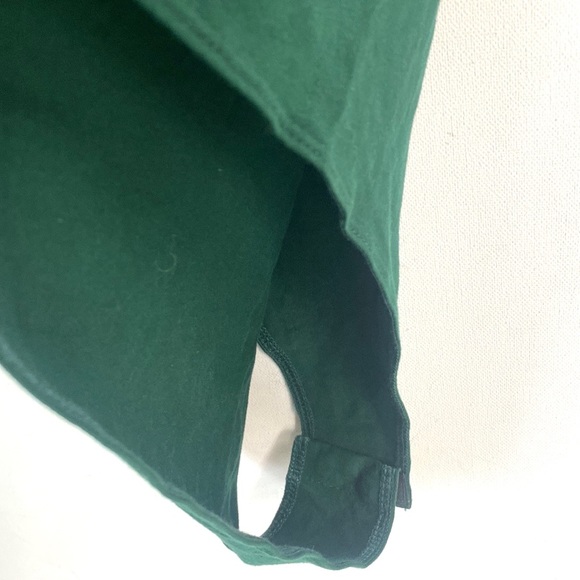 (B51) NEW MANGOPOP Longsleeve Round Neck T-Shirt Bodysuit Green Size Large, NWOT - Picture 8 of 11